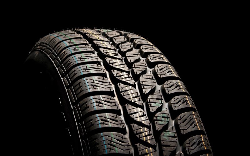 Tire close up